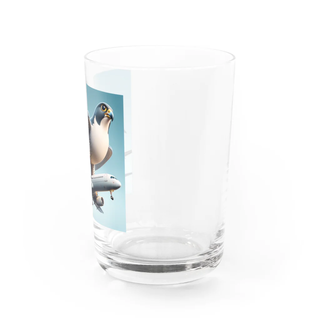 strange life of animalsの優雅な空の旅 Water Glass :right