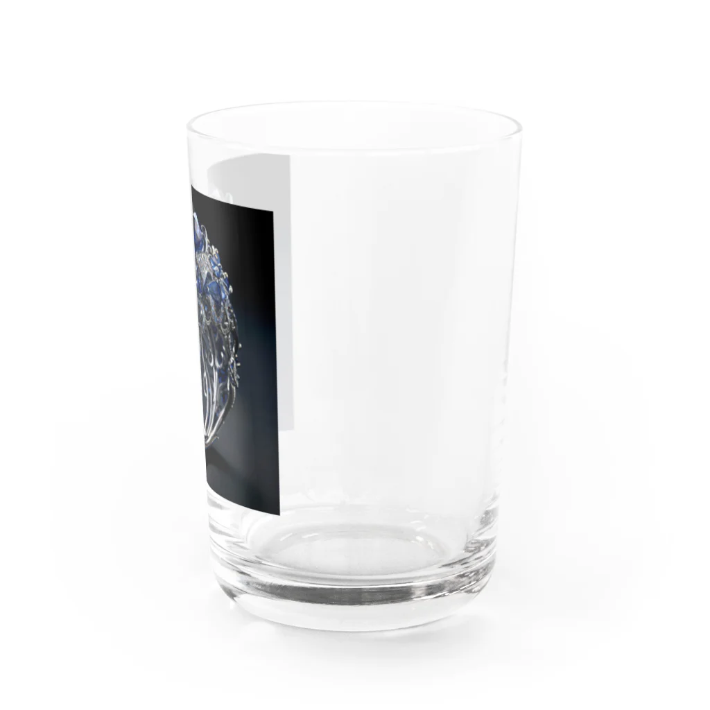 AQUAMETAVERSEの高価で魅力的なサファイアの指輪　BLUE PLUM  691 Water Glass :right