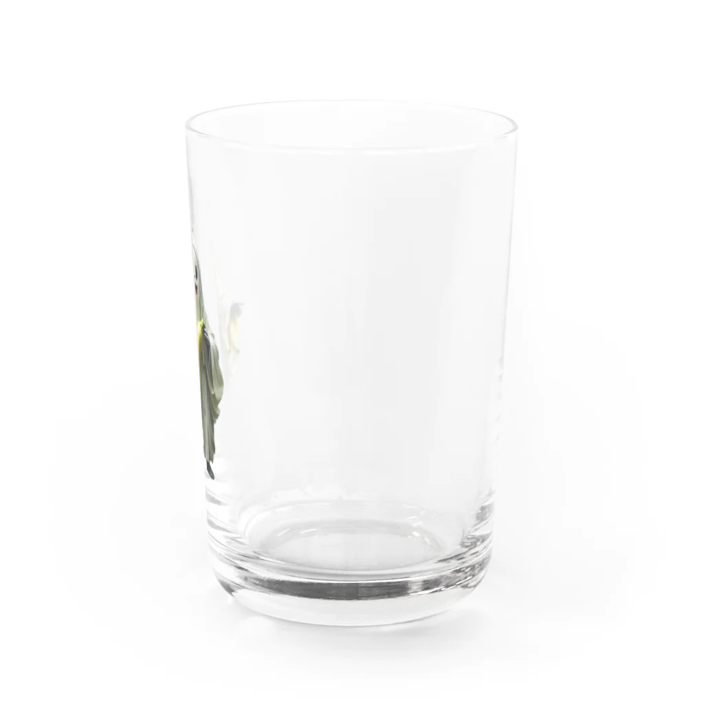 AI妖怪大図鑑のバナナ妖怪　ジュクシタン Water Glass :right