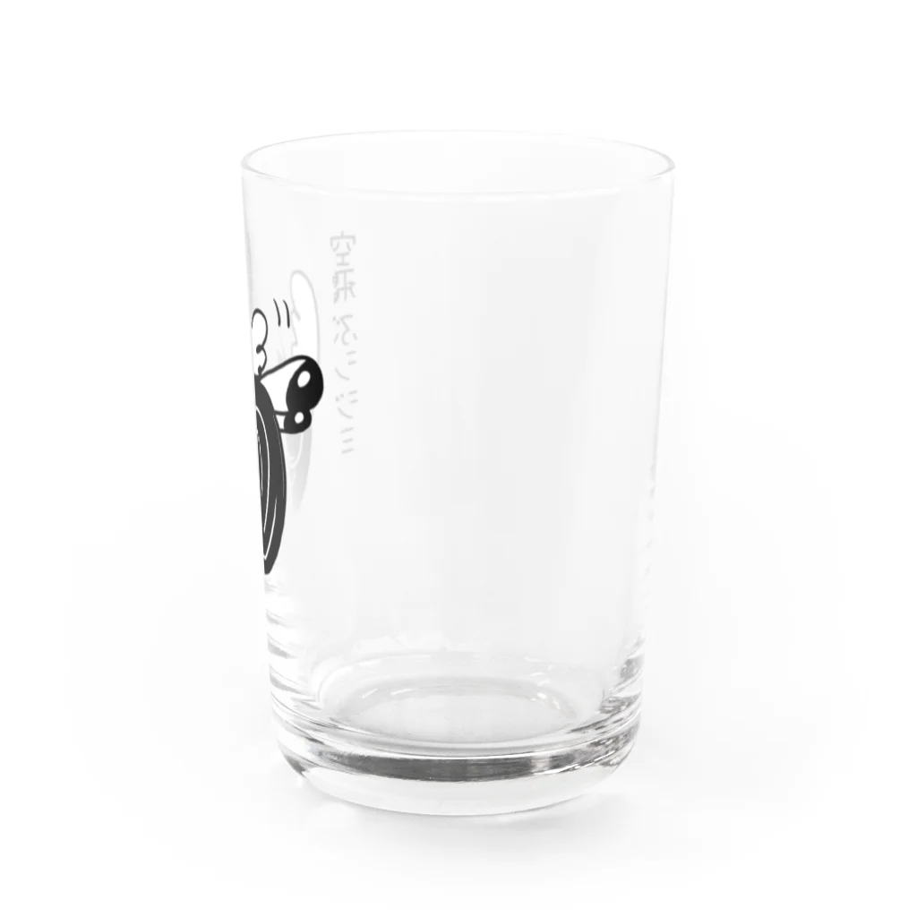 Simizimi_sizimiのしみじみしじみの空だって飛べるんだから！ Water Glass :right