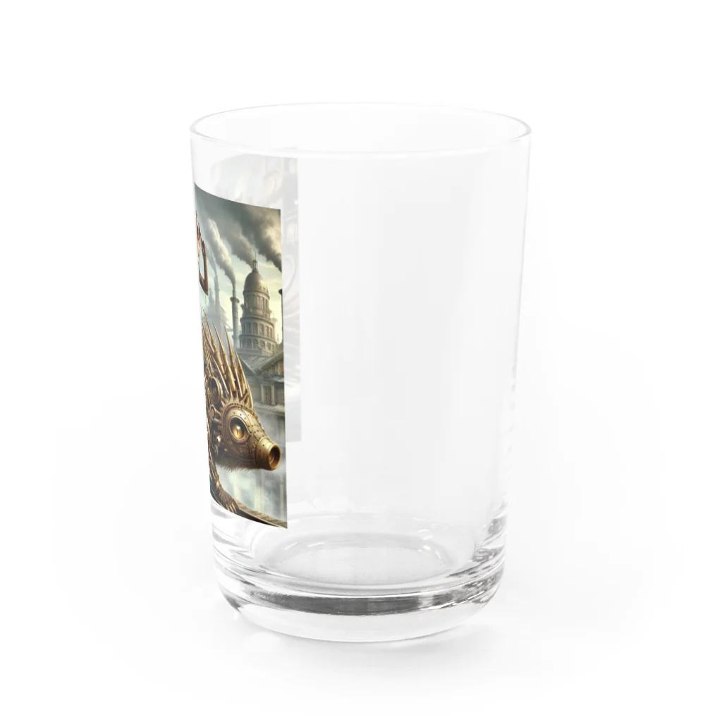 yokoana_zakkaの赤（セキ）の国の戦闘員 Water Glass :right