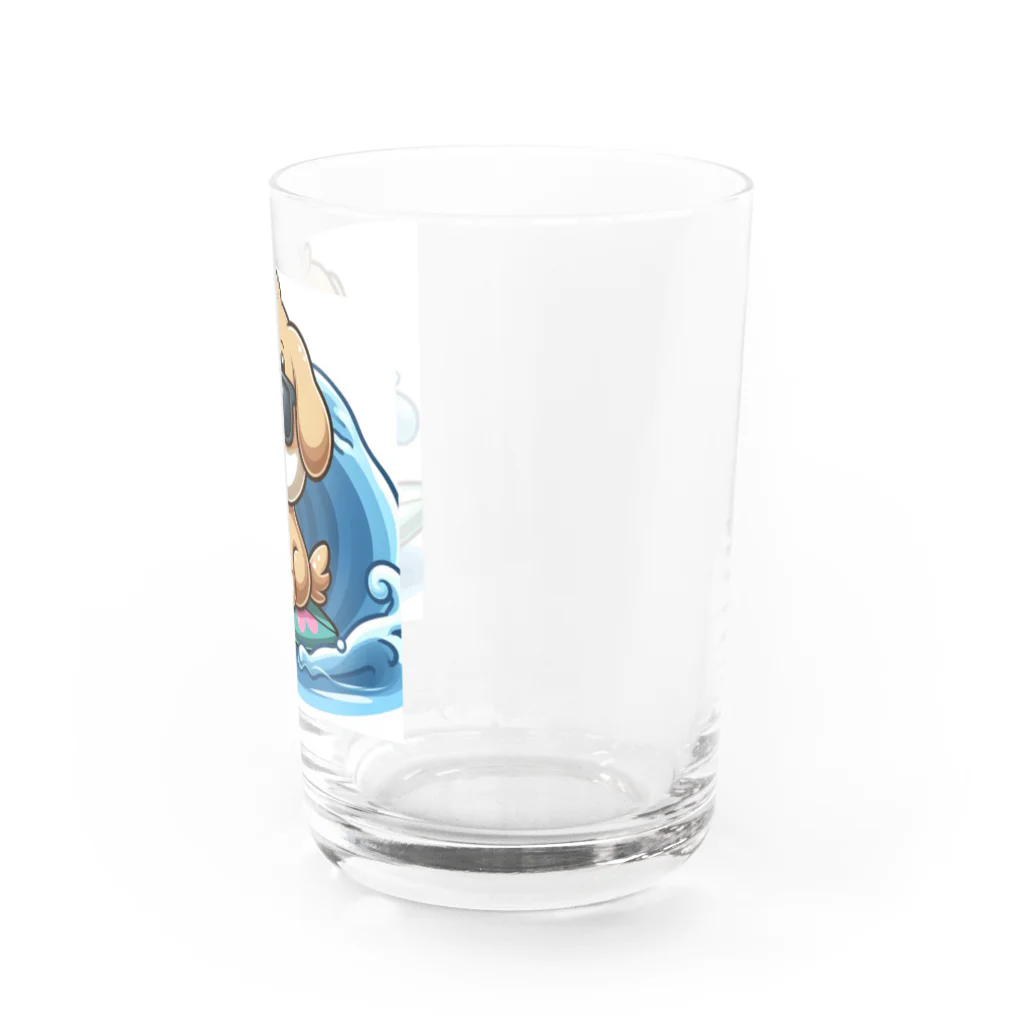 キューピットのふてくされワン Water Glass :right