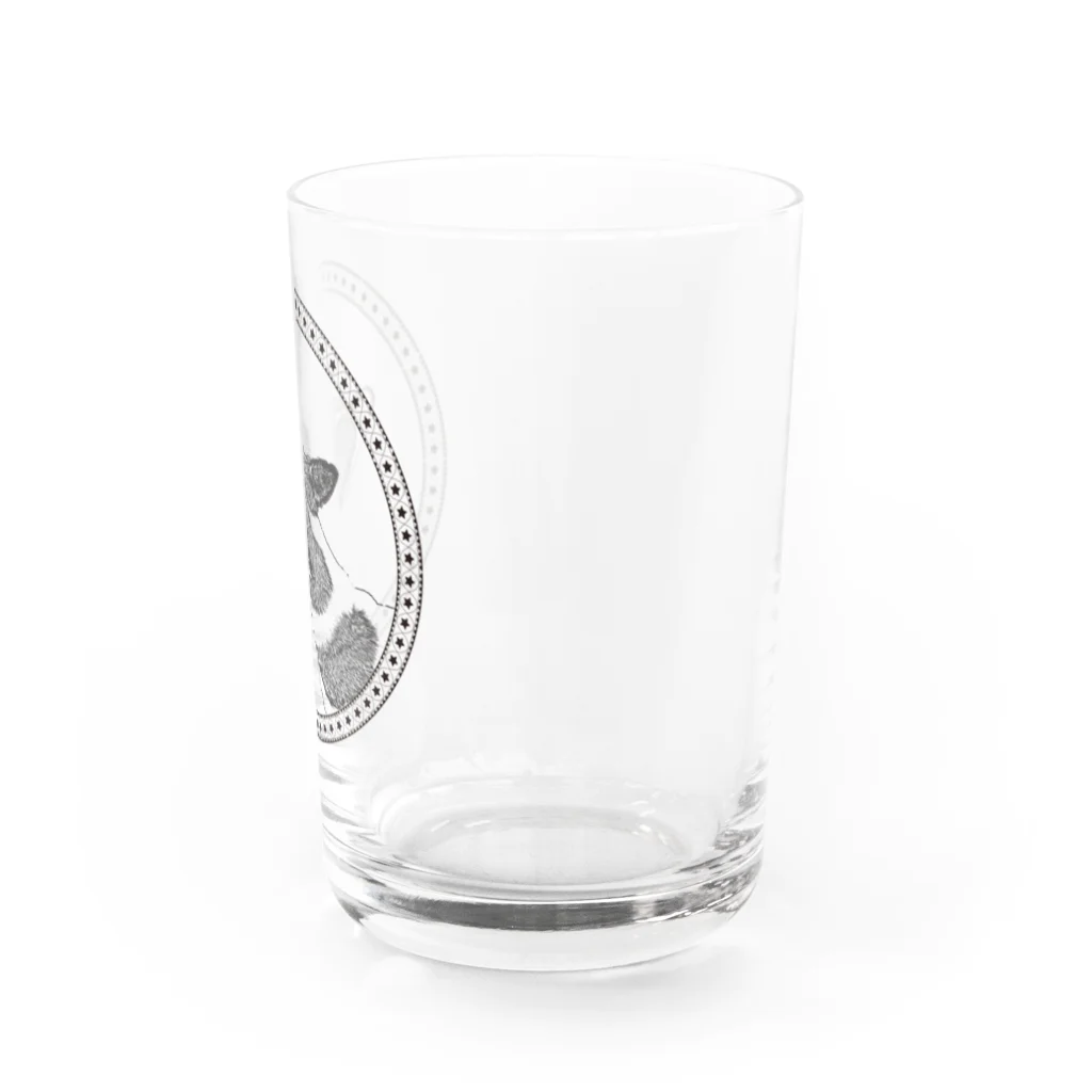 clarice-designのcool dog 2 Water Glass :right