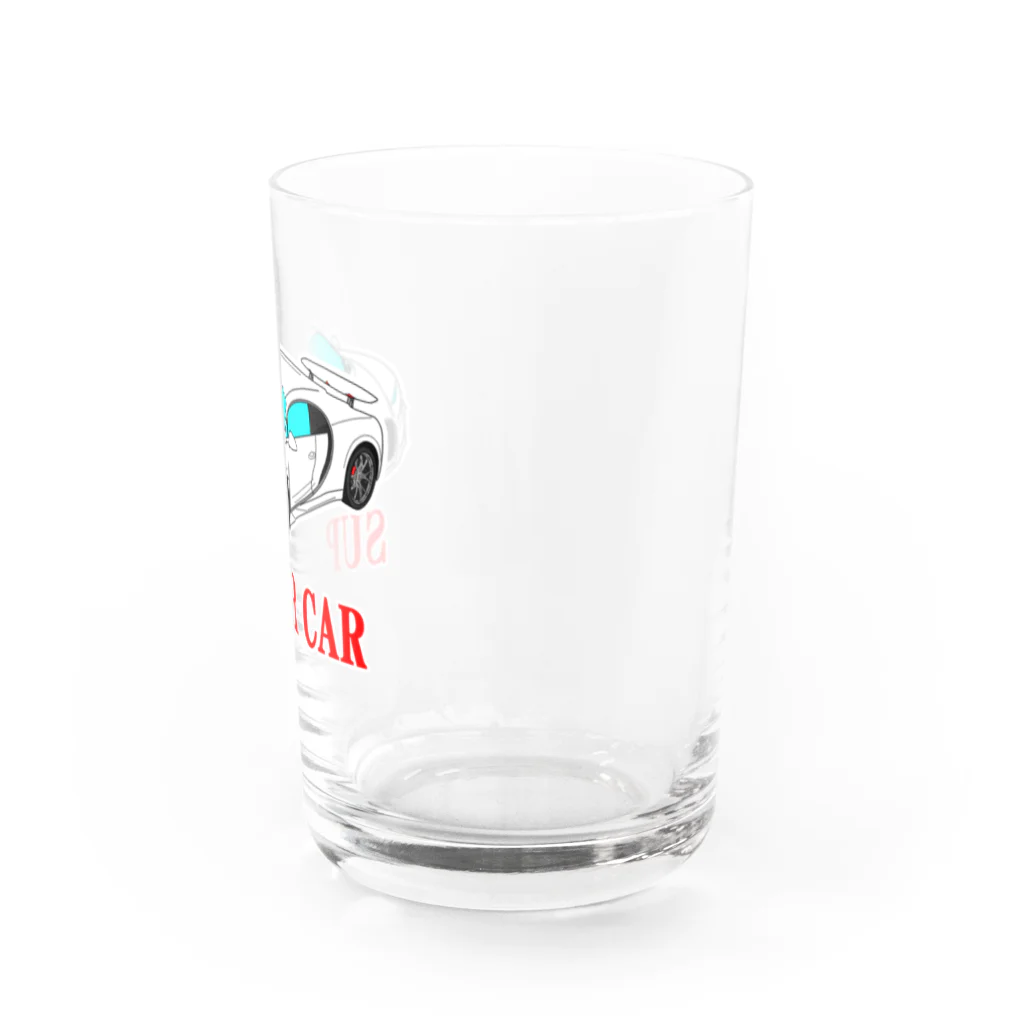 にゃんこ王子のにゃんこ王子 スーパーカー０３ Water Glass :right