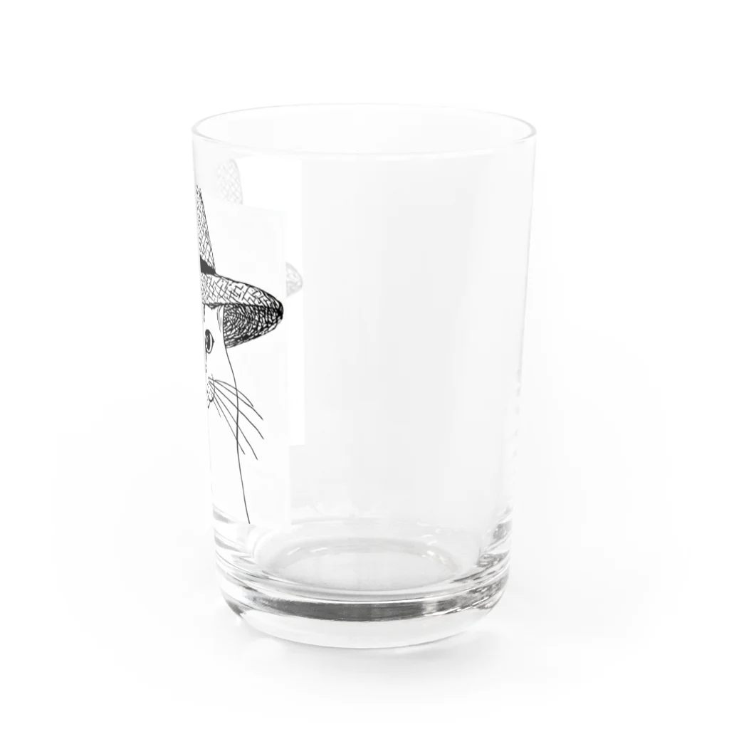 らうんじのムギワラノネコ Water Glass :right