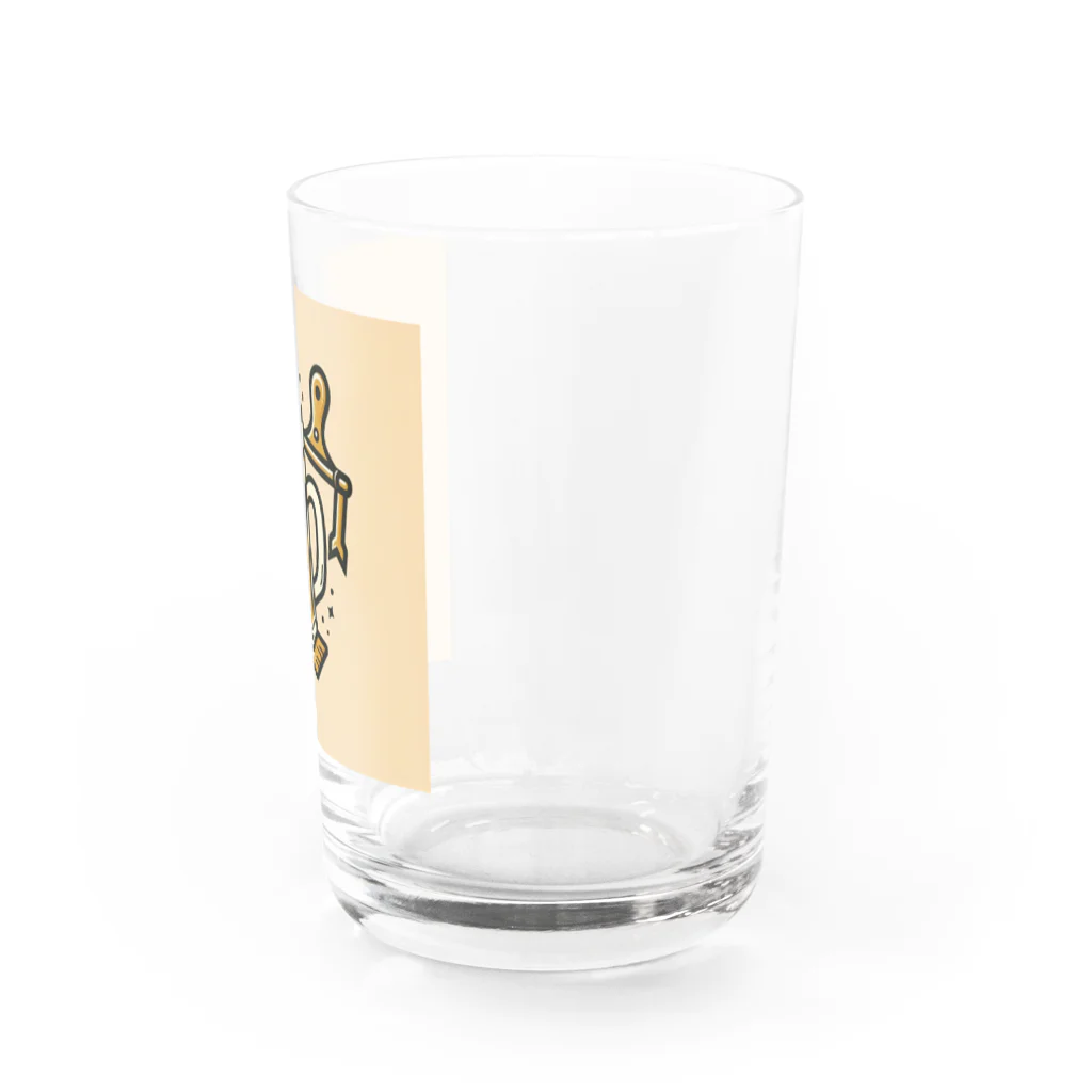 Cheeeeeeeersのビールくん Water Glass :right