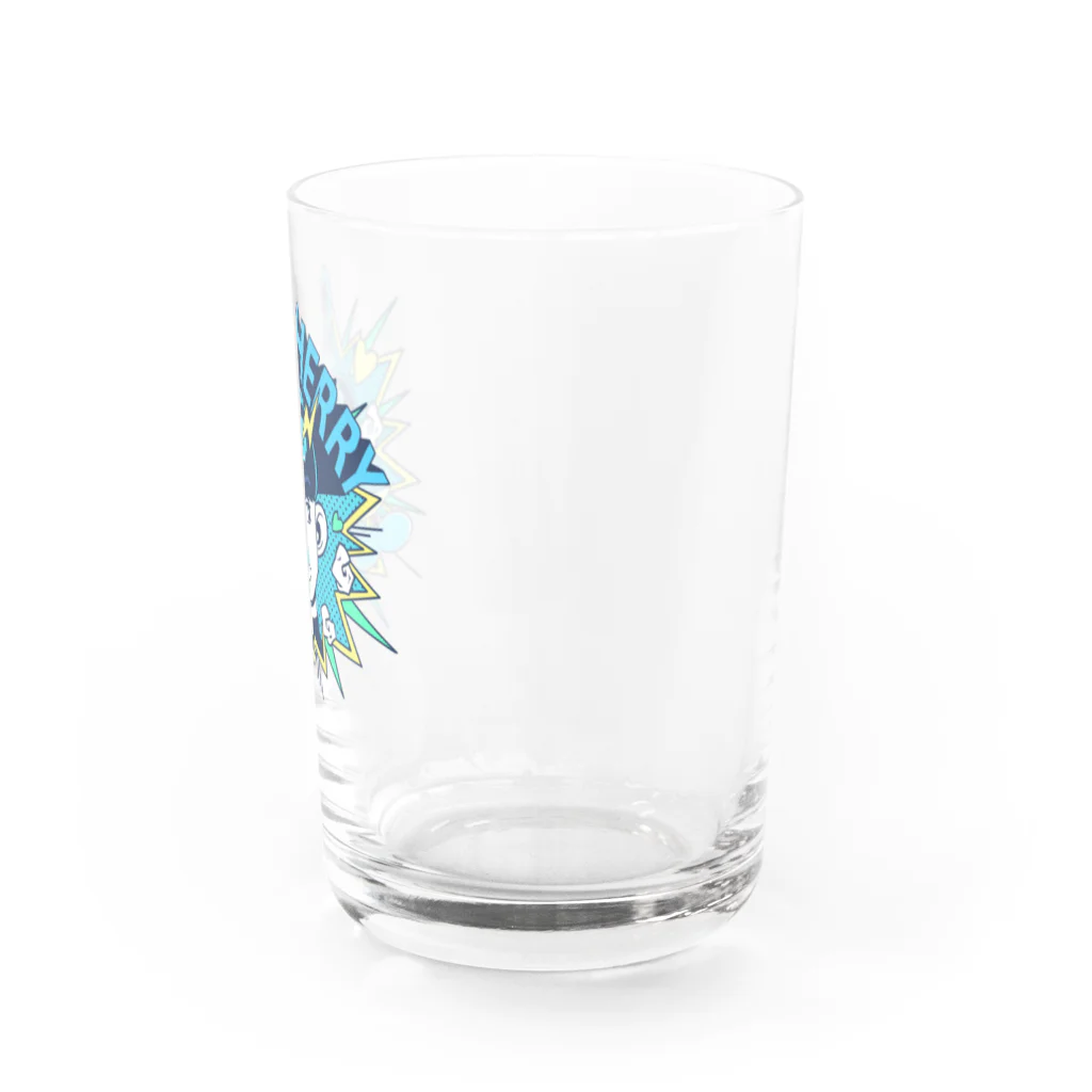 ノーパンのチェリーブレイン ver.マッシュ Water Glass :right