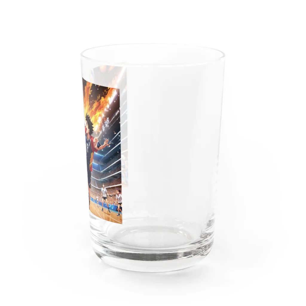 しんすけのバレーボール Water Glass :right