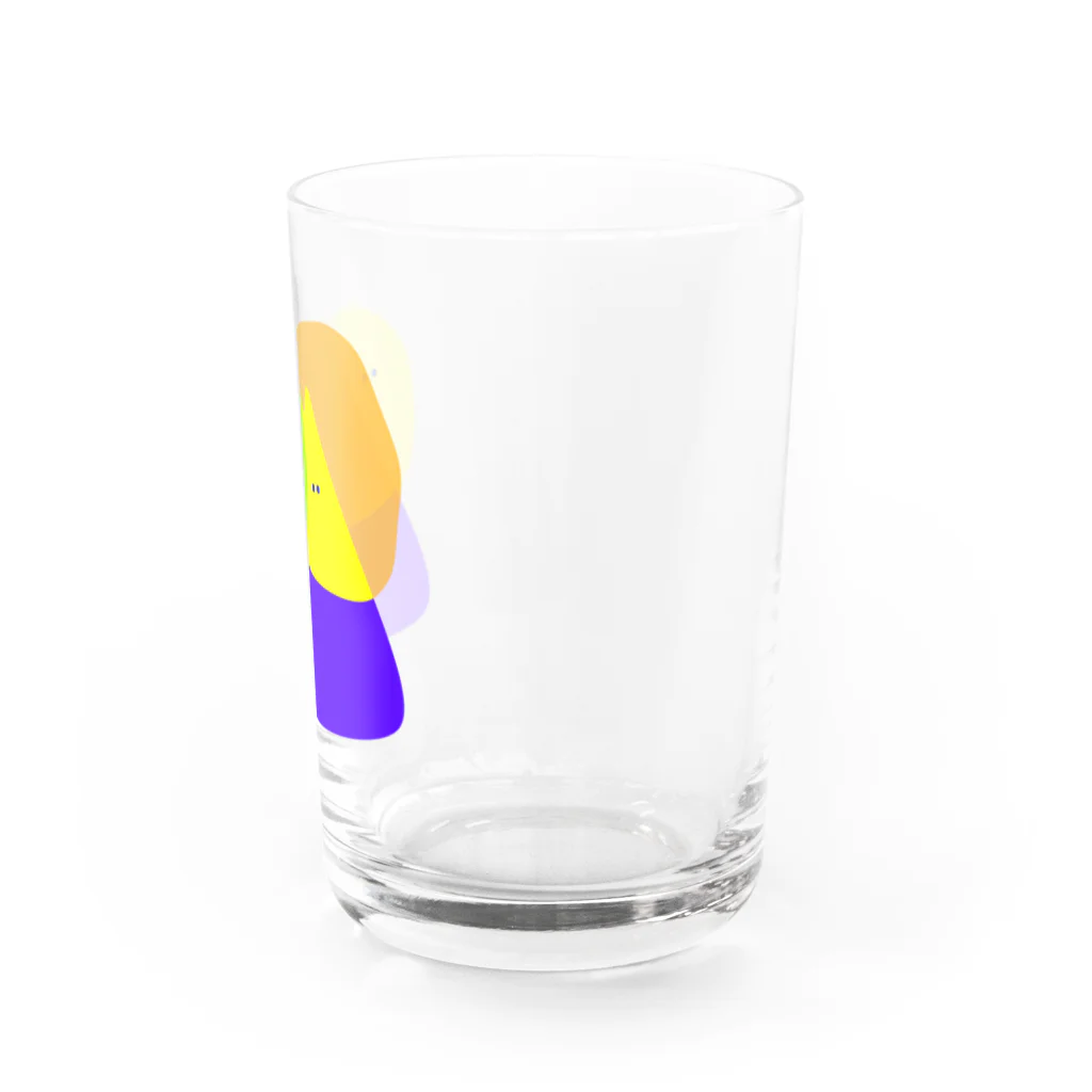 とうもろこし粉のあさからあさまで Water Glass :right