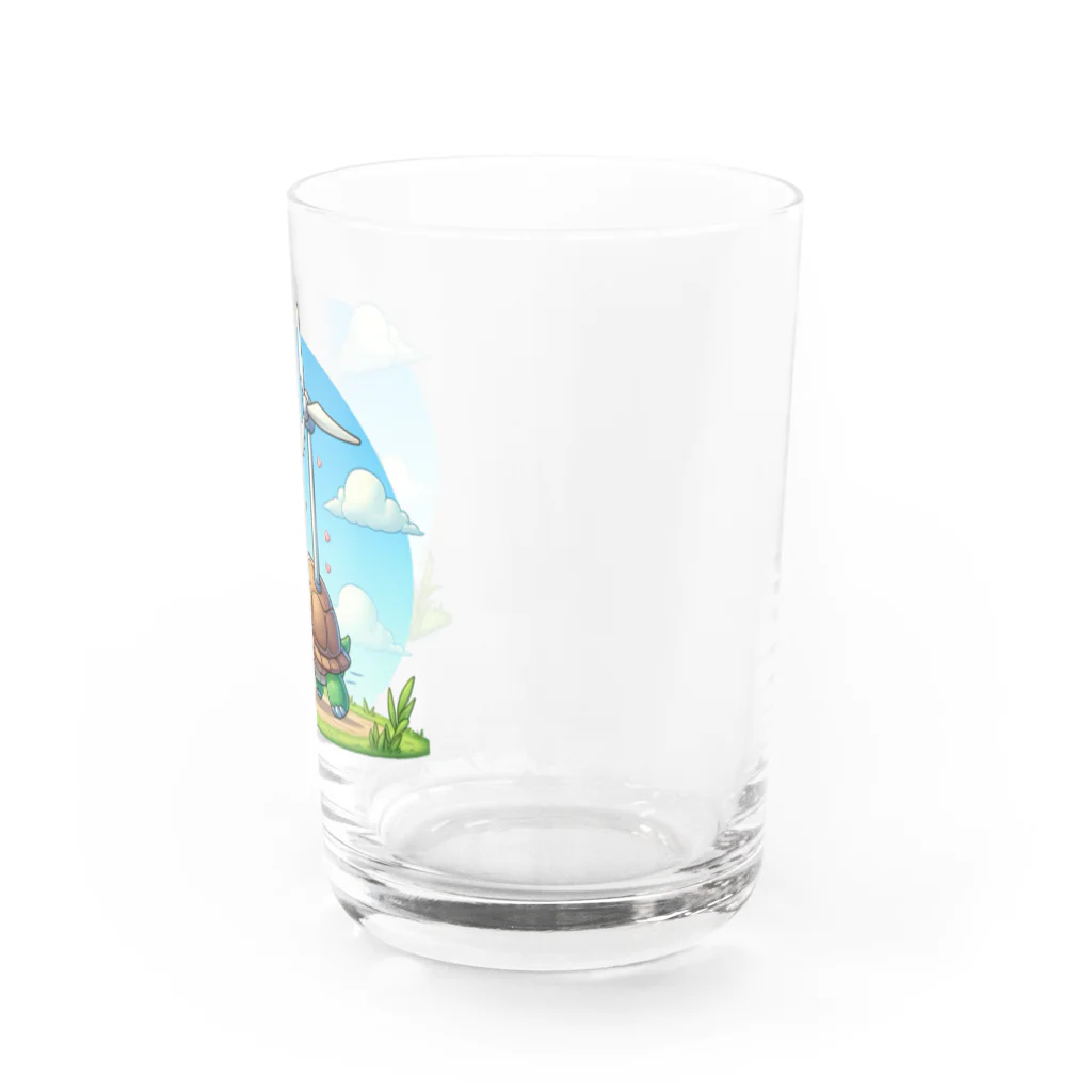 カメ好き屋のかめさん Water Glass :right