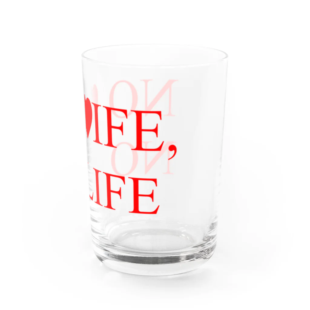 Keito Art StudioのNO WIFE, NO LIFE Water Glass :right