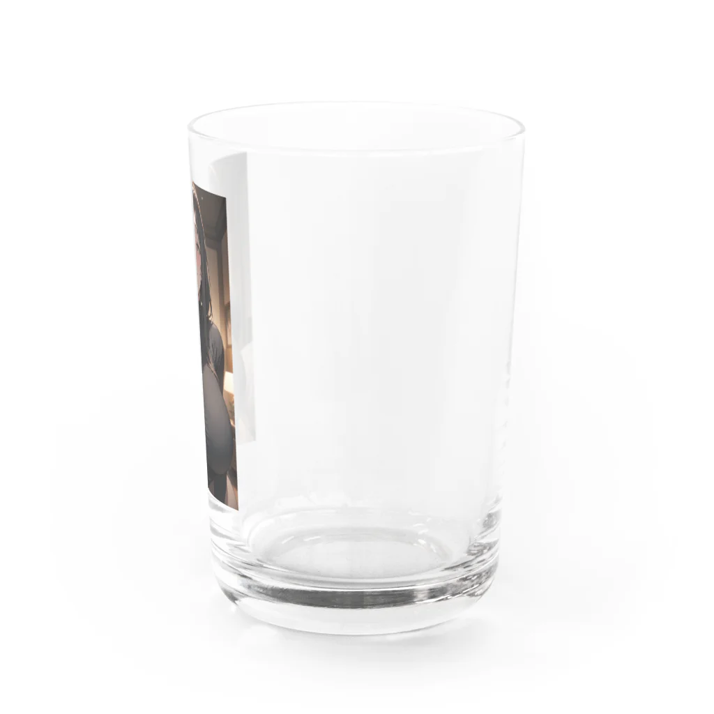 名前募集中の見ててくれる巨乳のお姉さん① Water Glass :right