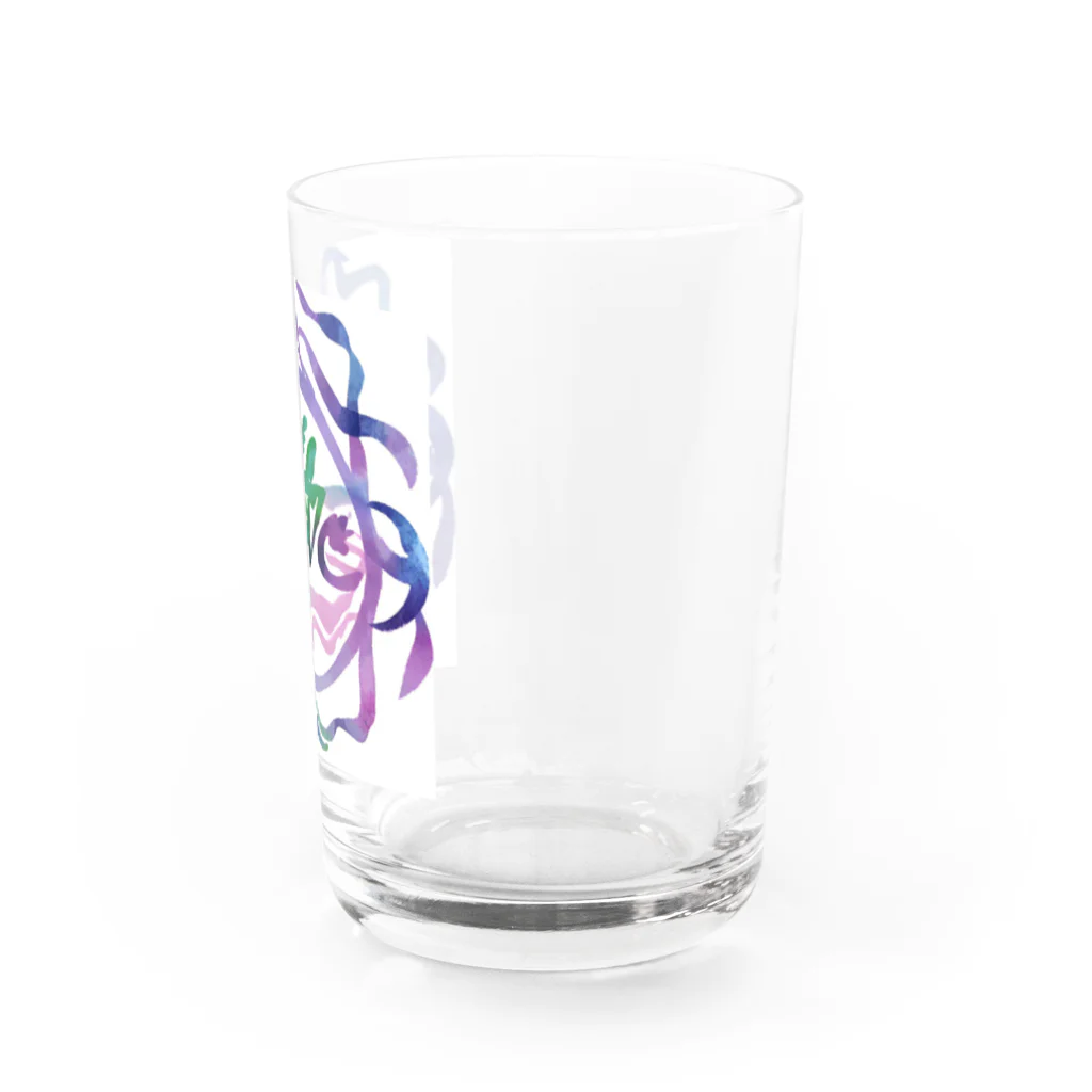 shine heart/水彩画屋さんのShine heart Water Glass :right