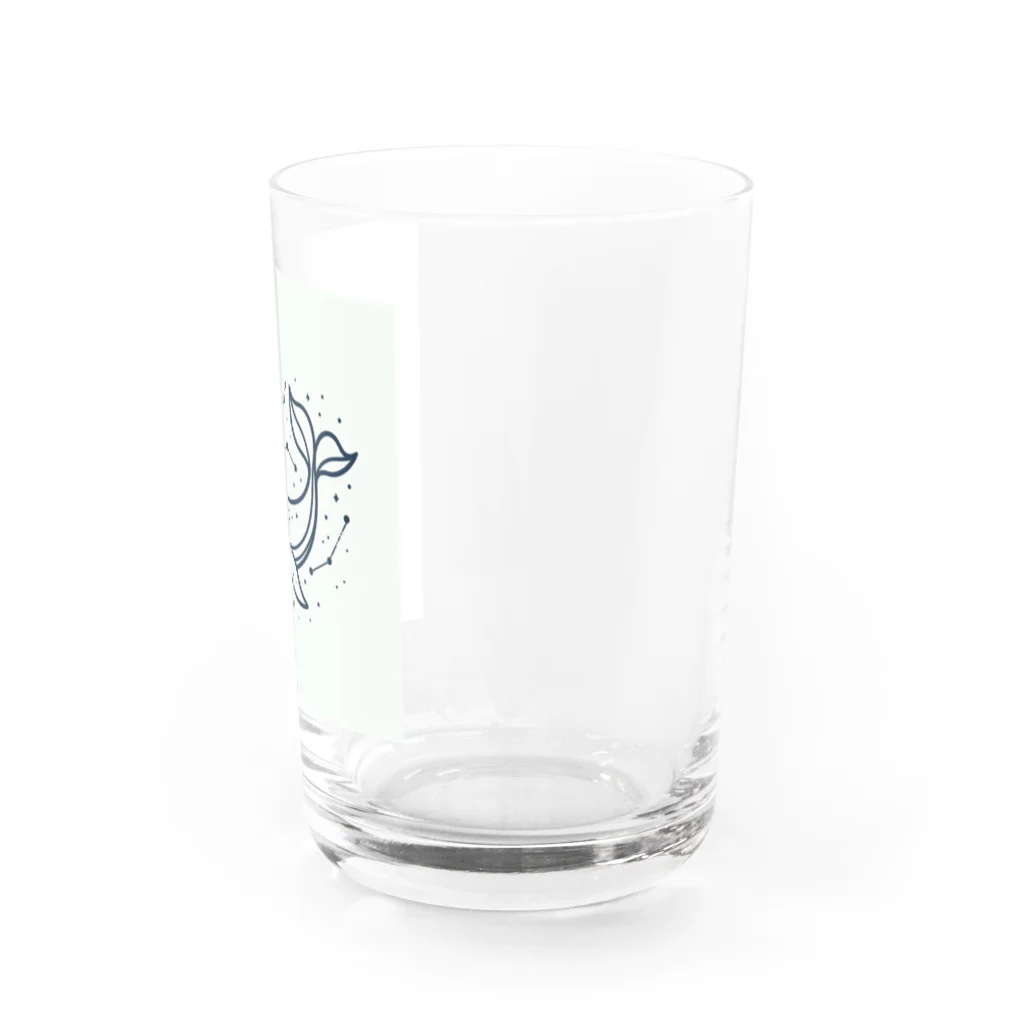 きままにまにまにの海響く鯨歌 Water Glass :right