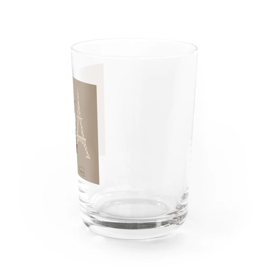 (C)にゃんくしー雑貨店のにゃんくしー in フランス シックバージョン Water Glass :right