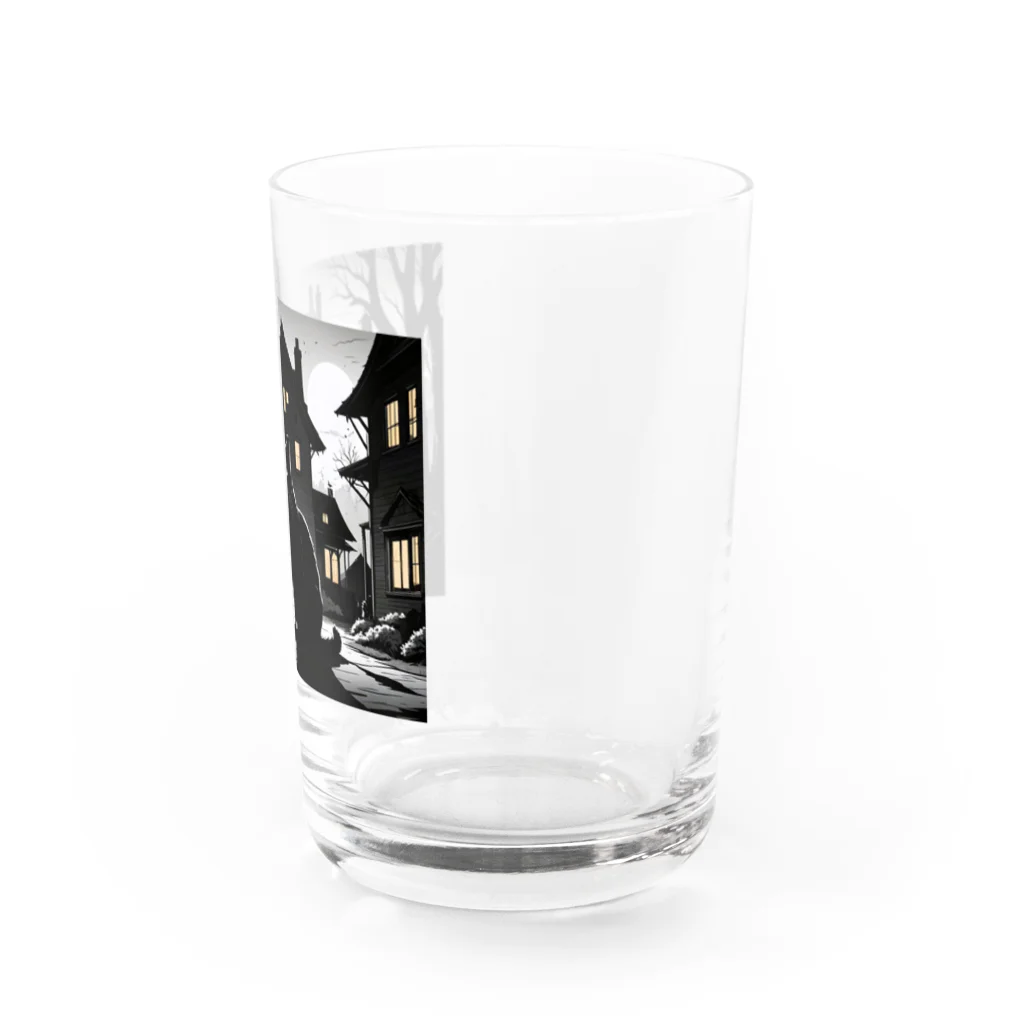 studio eizoの黒猫の思い (=^・^=) Water Glass :right