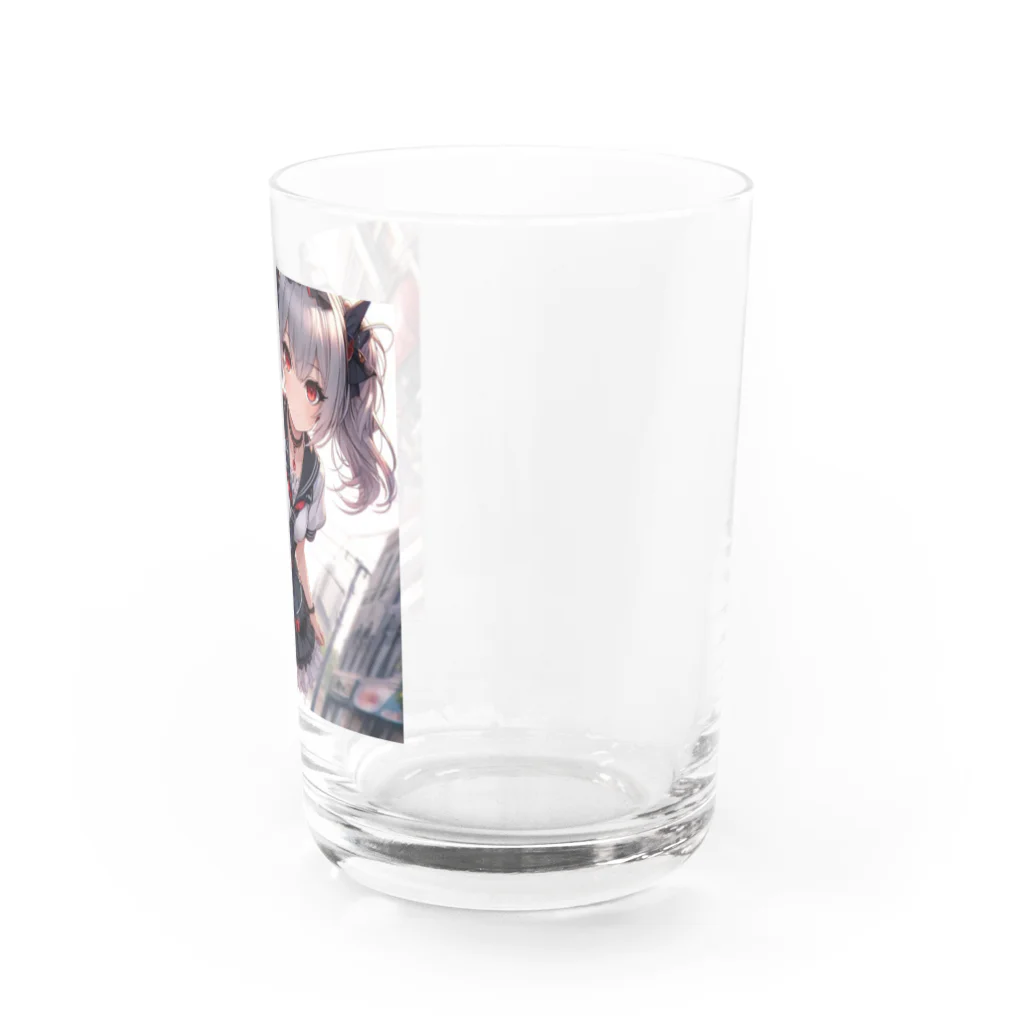 Kass Pachaストアの街角のメルヘン Water Glass :right