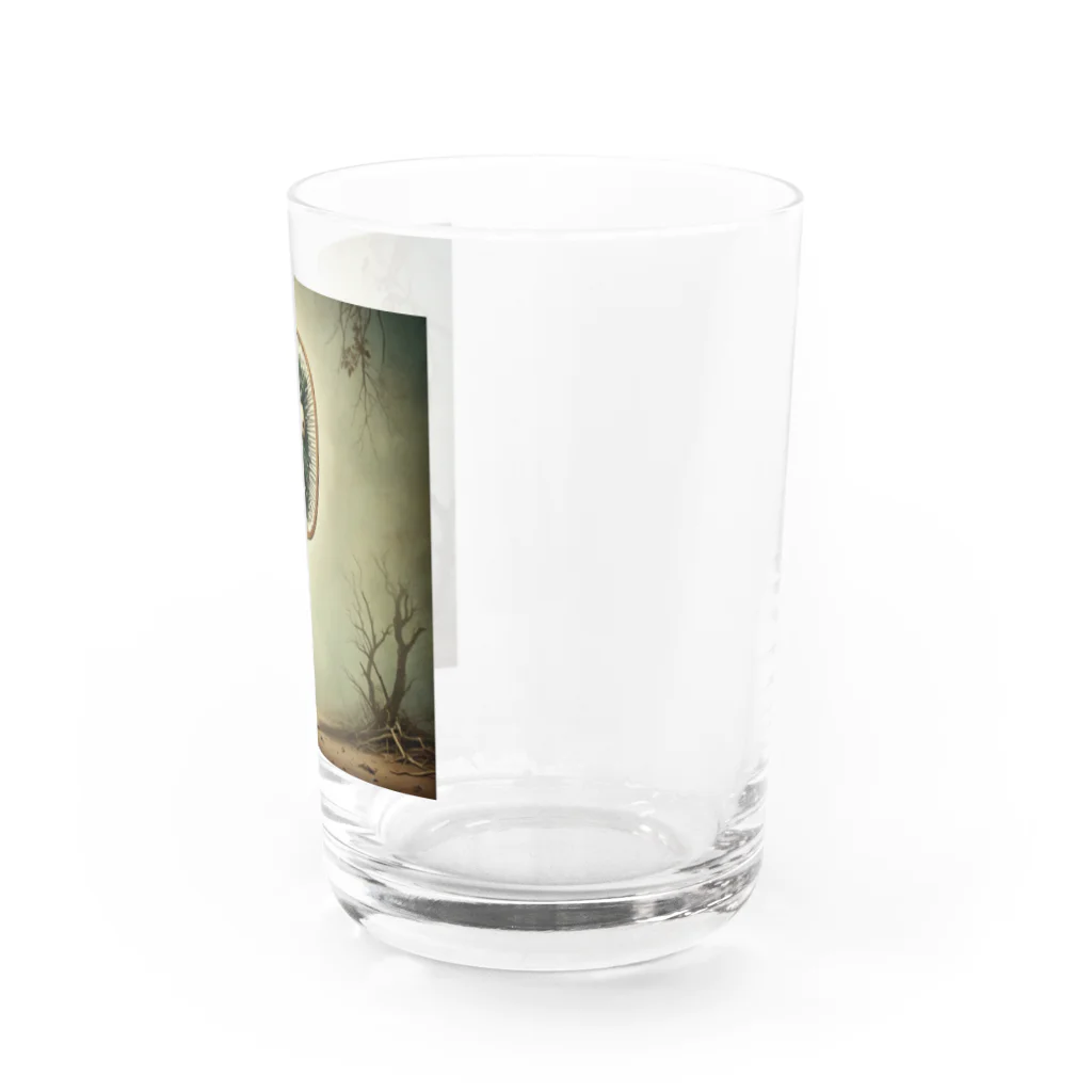 AI妖怪大図鑑のハエたたき妖怪　ボコフラー Water Glass :right