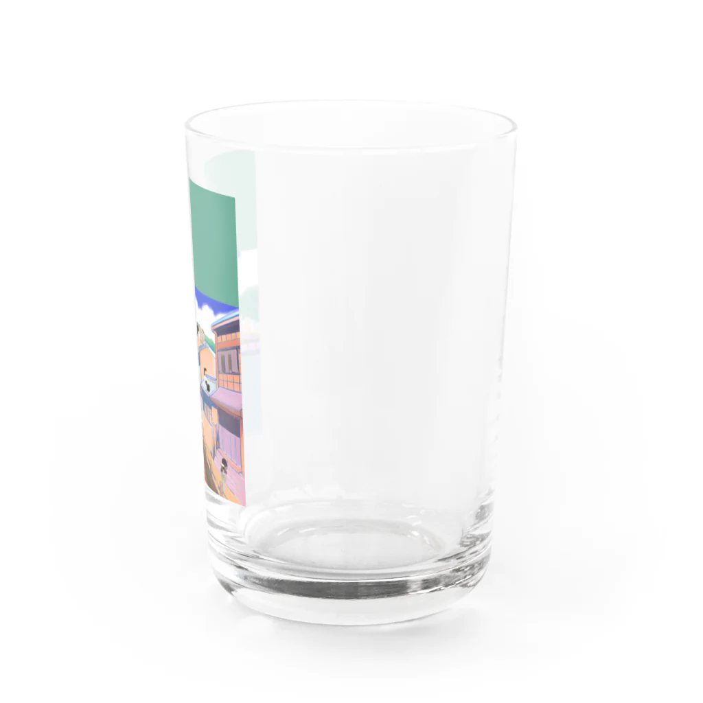 momo_emiの昔と猫 Water Glass :right