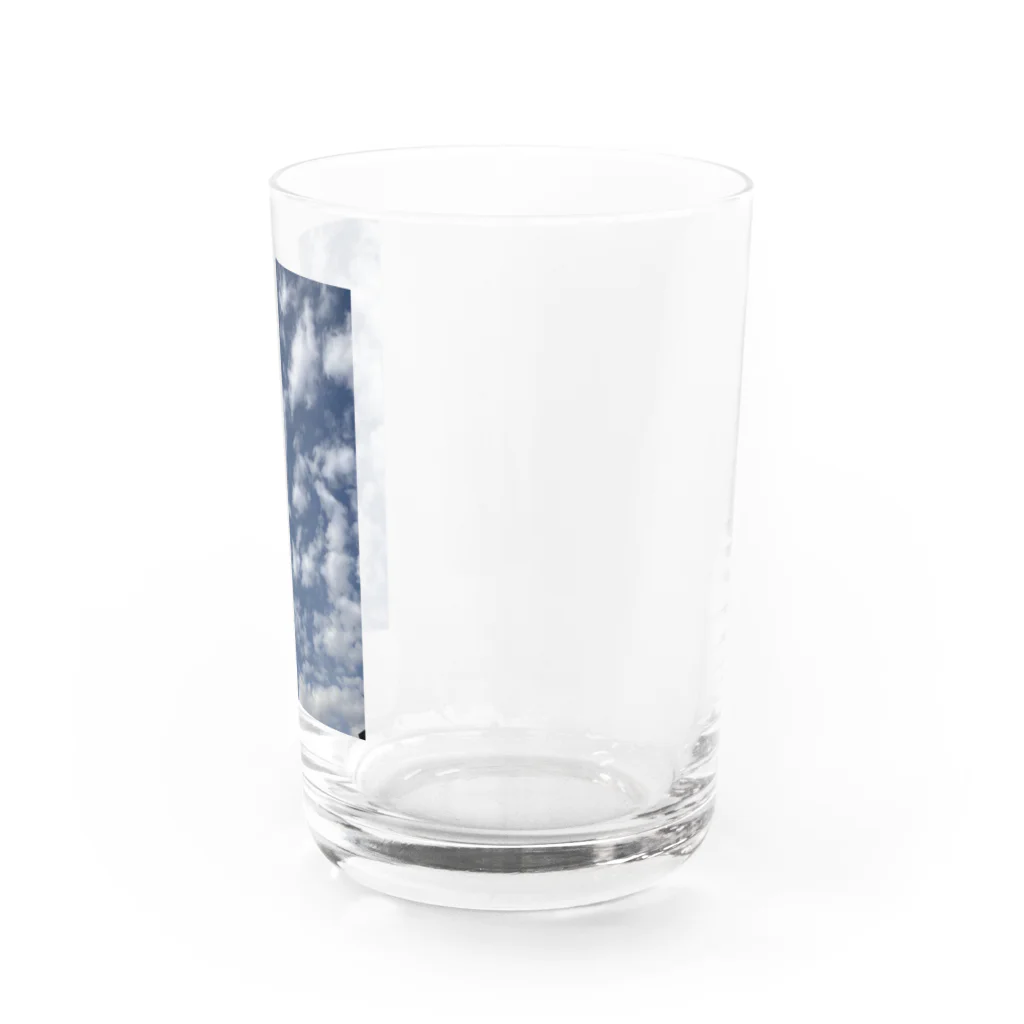 そらの4月13日の青空 Water Glass :right