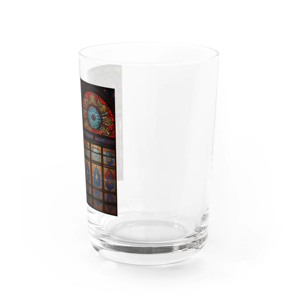 ganeshaの中東の宮殿のステンドグラス Water Glass :right