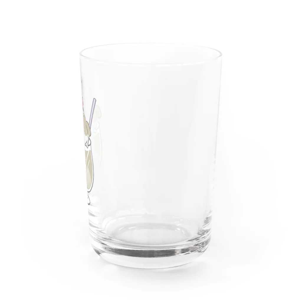 umemoのショップのラサのカフェオレ Water Glass :right