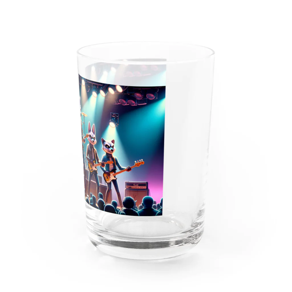 ANIMAL HEROES -musical band-のワイルドロックフェスタ - ダンシングアニマルズ Water Glass :right