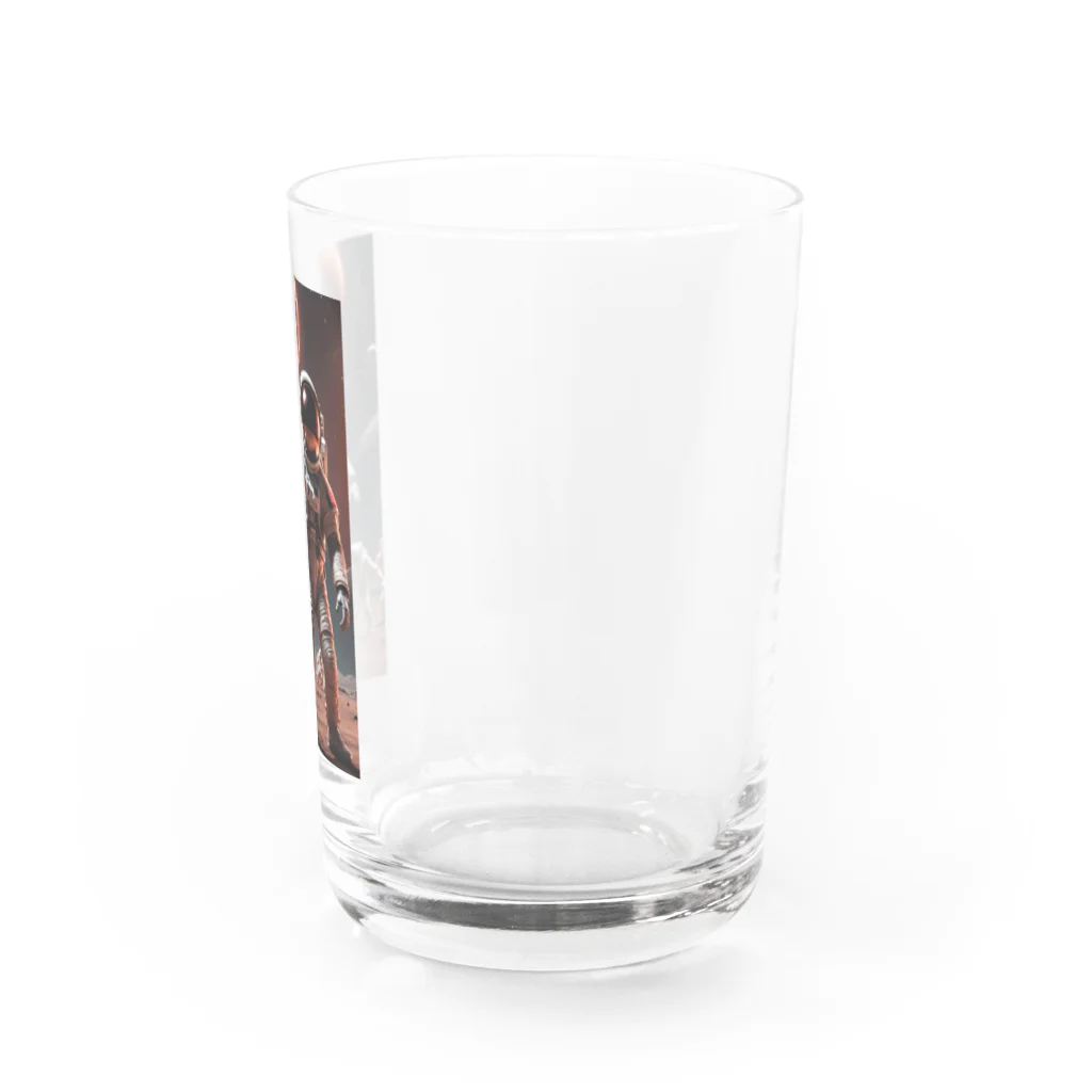 SwishStyle のバスケ宇宙時代 Water Glass :right