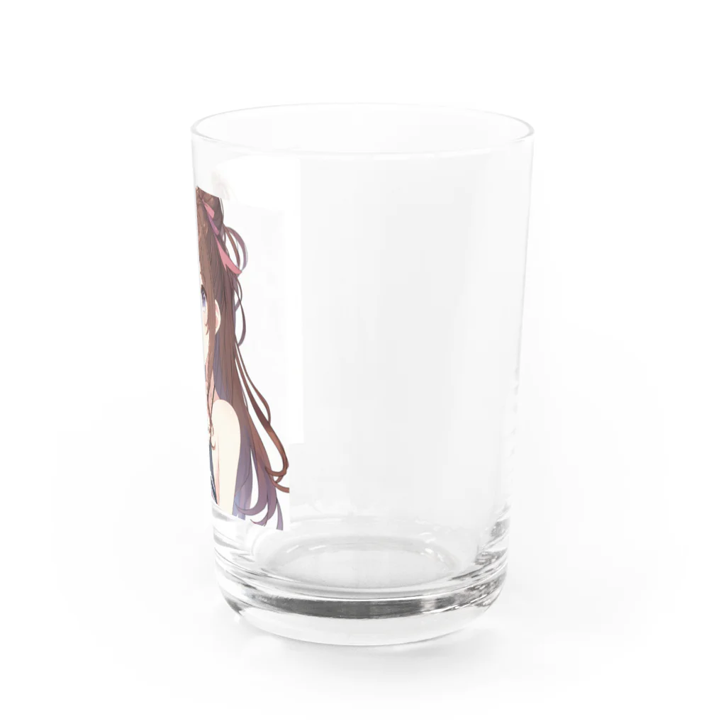 ShopＴＫの水着を選ぶ少女 Water Glass :right