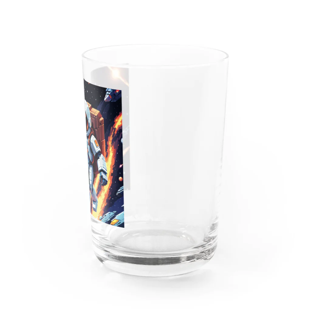 kawadai_の宇宙を旅している勇者 Water Glass :right