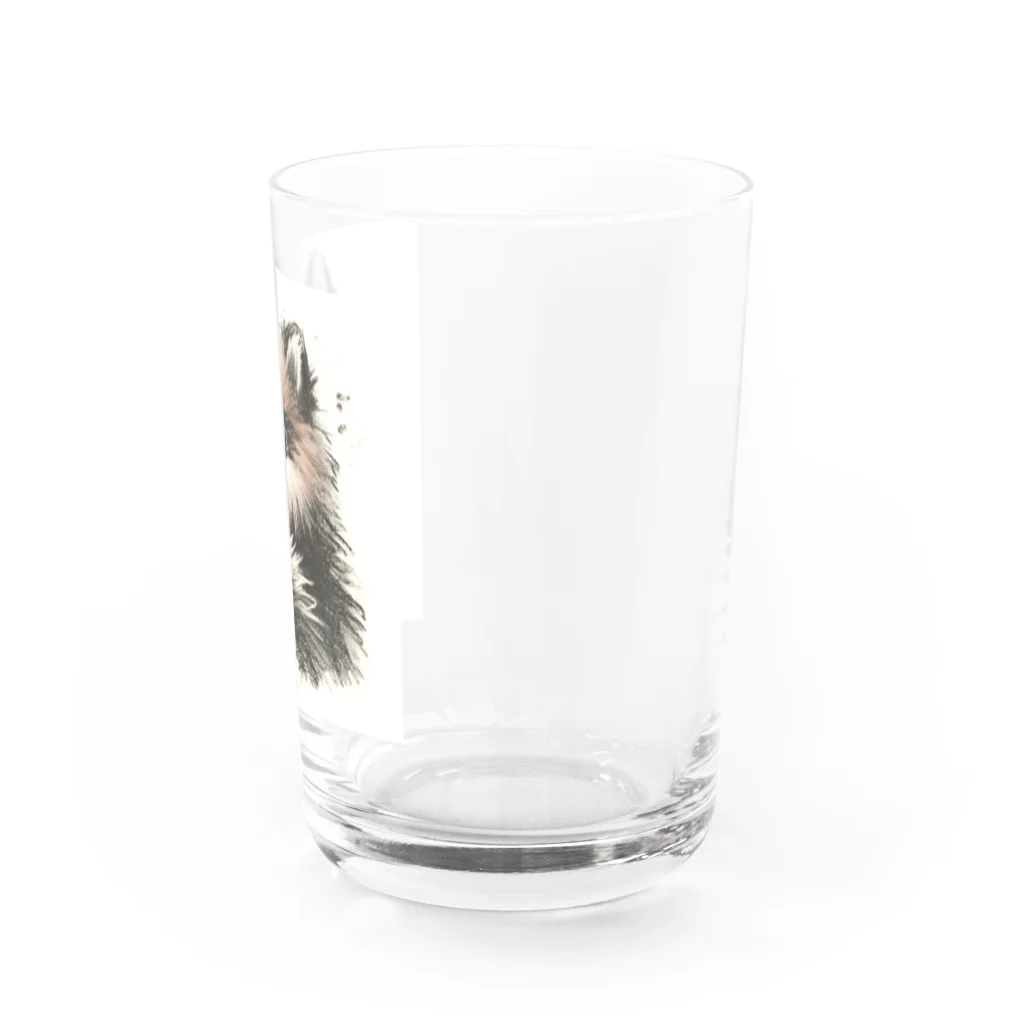 くれよんハウスのくれよんポメ振返り Water Glass :right