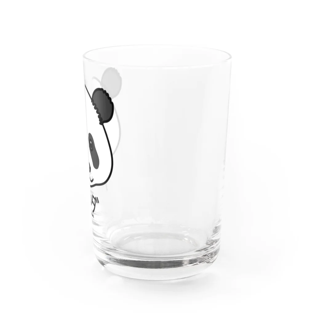 オガワユミエの10パンダ（キャラ） Water Glass :right