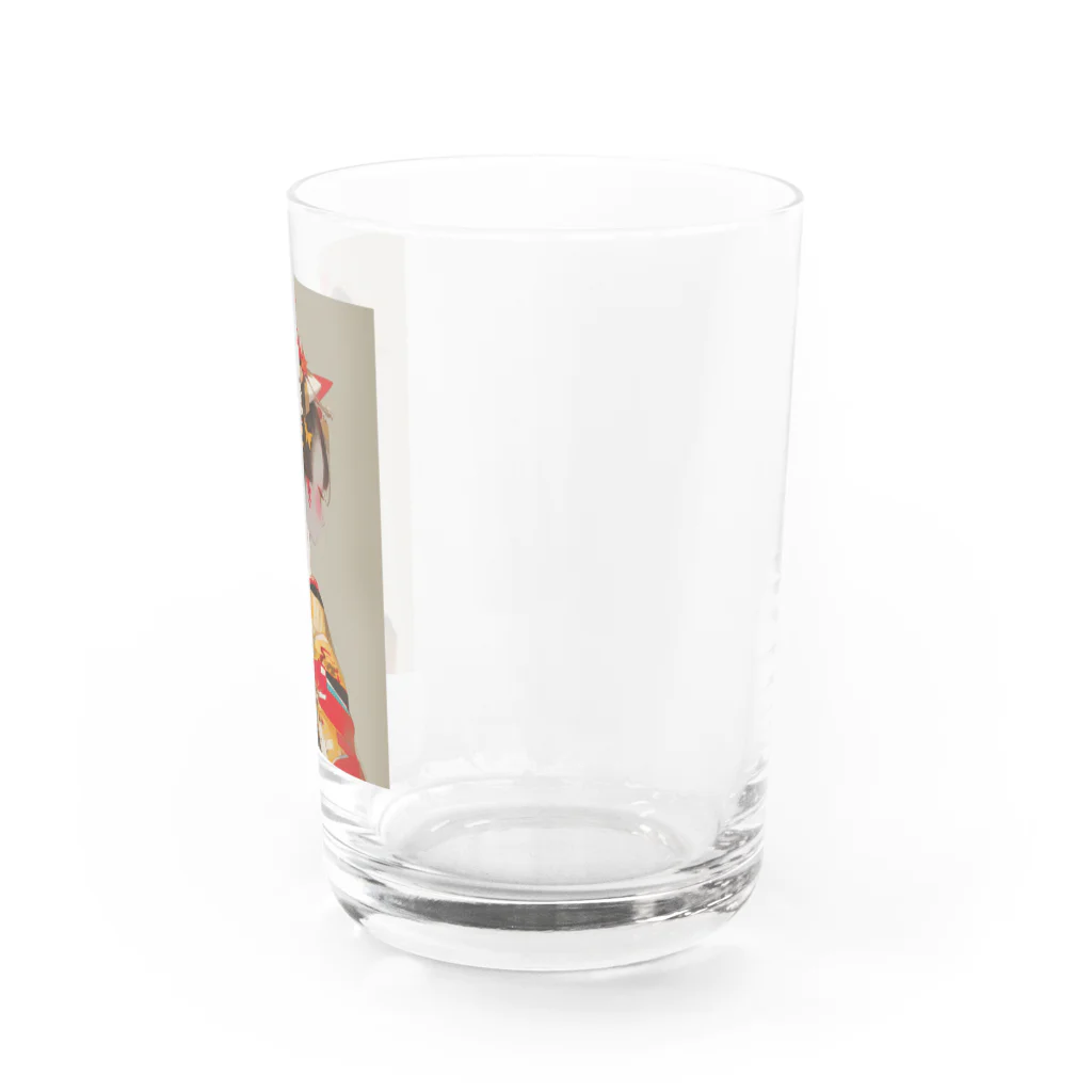 AQUAMETAVERSEの綺麗な髪飾りとうなじ　BLUE PLUM  691 Water Glass :right