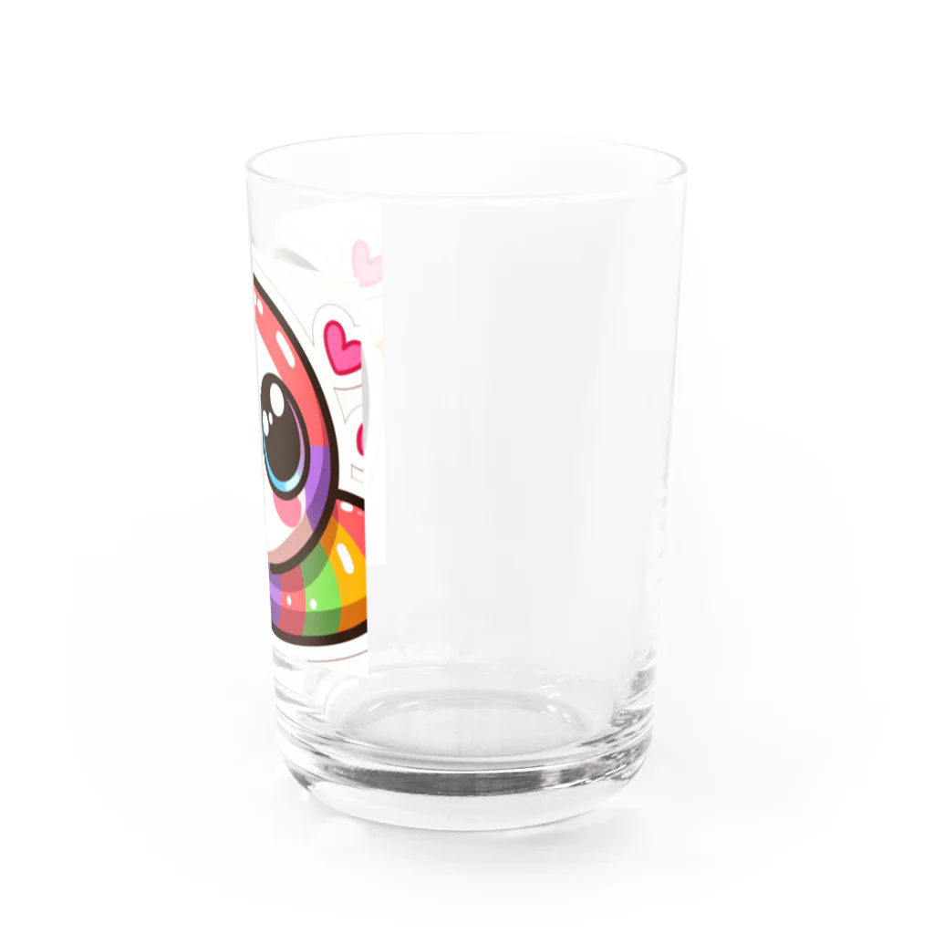 yuyuworldのにこにこスマイル Water Glass :right