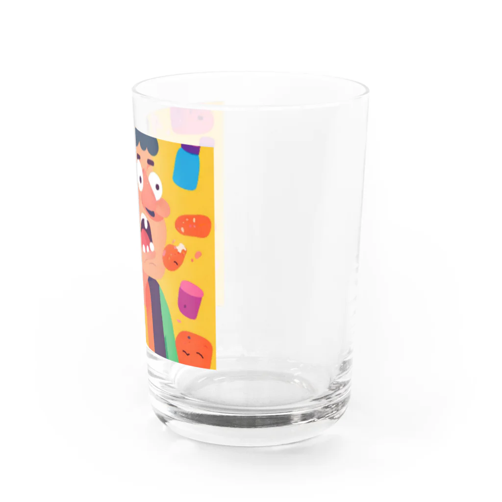 JINPACHIの粘り強い男 Water Glass :right