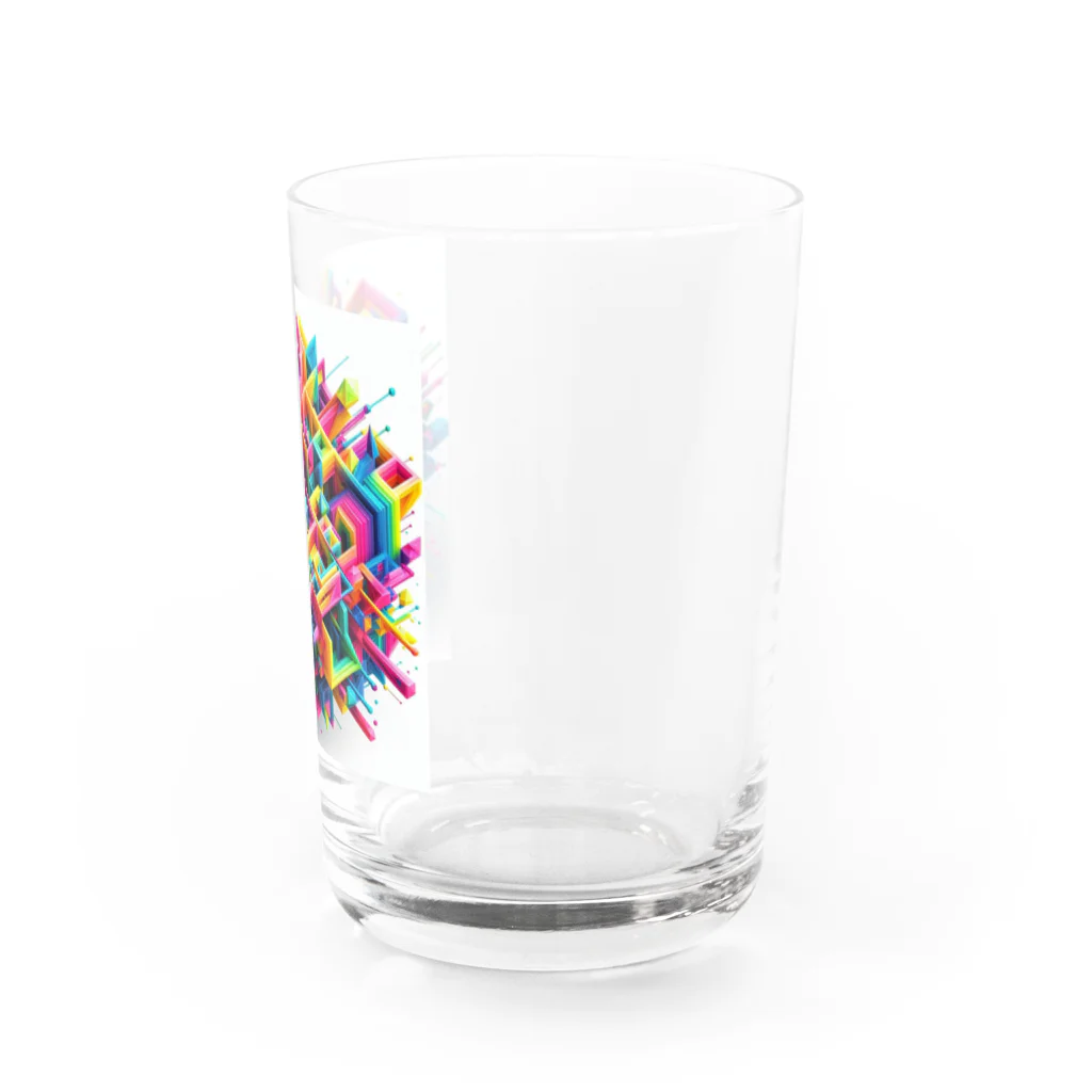 EijiPonの立体 Water Glass :right