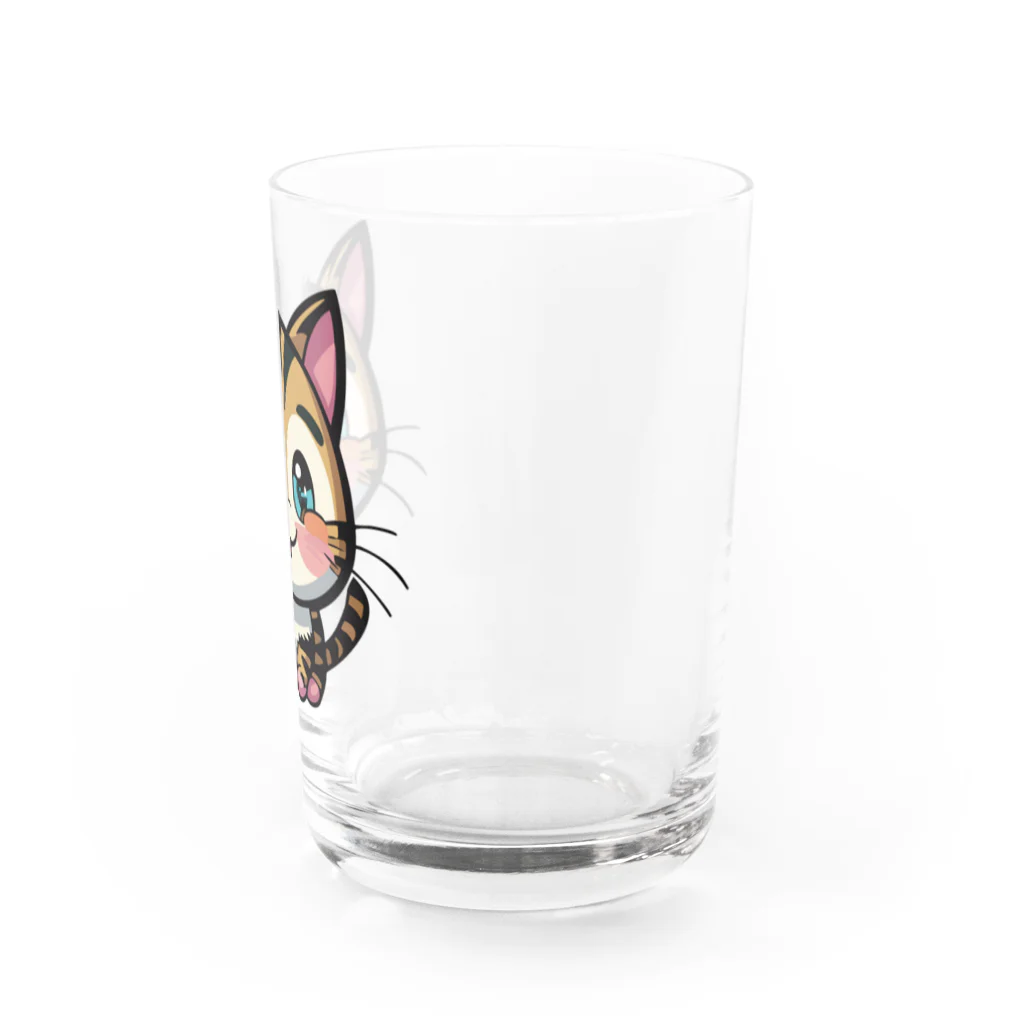 kenny777のトラ子猫 Water Glass :right