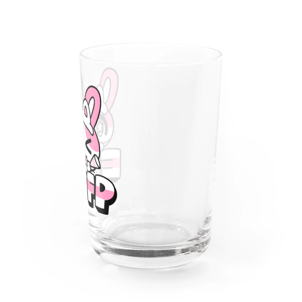 ムラサキゲジゲジのオンラインショップの16性格タコちゃんず ESFP Water Glass :right