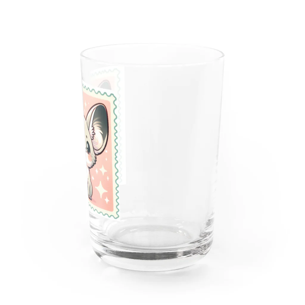 ゆうちゃんNFTいいねの耳長フェネックちゃん21 Water Glass :right