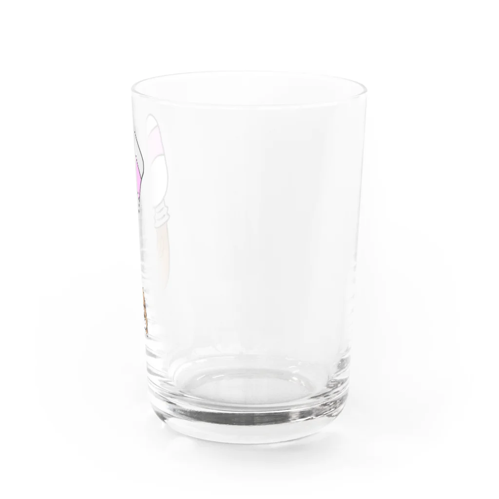 咲川マイゴのチューブわんこ Water Glass :right