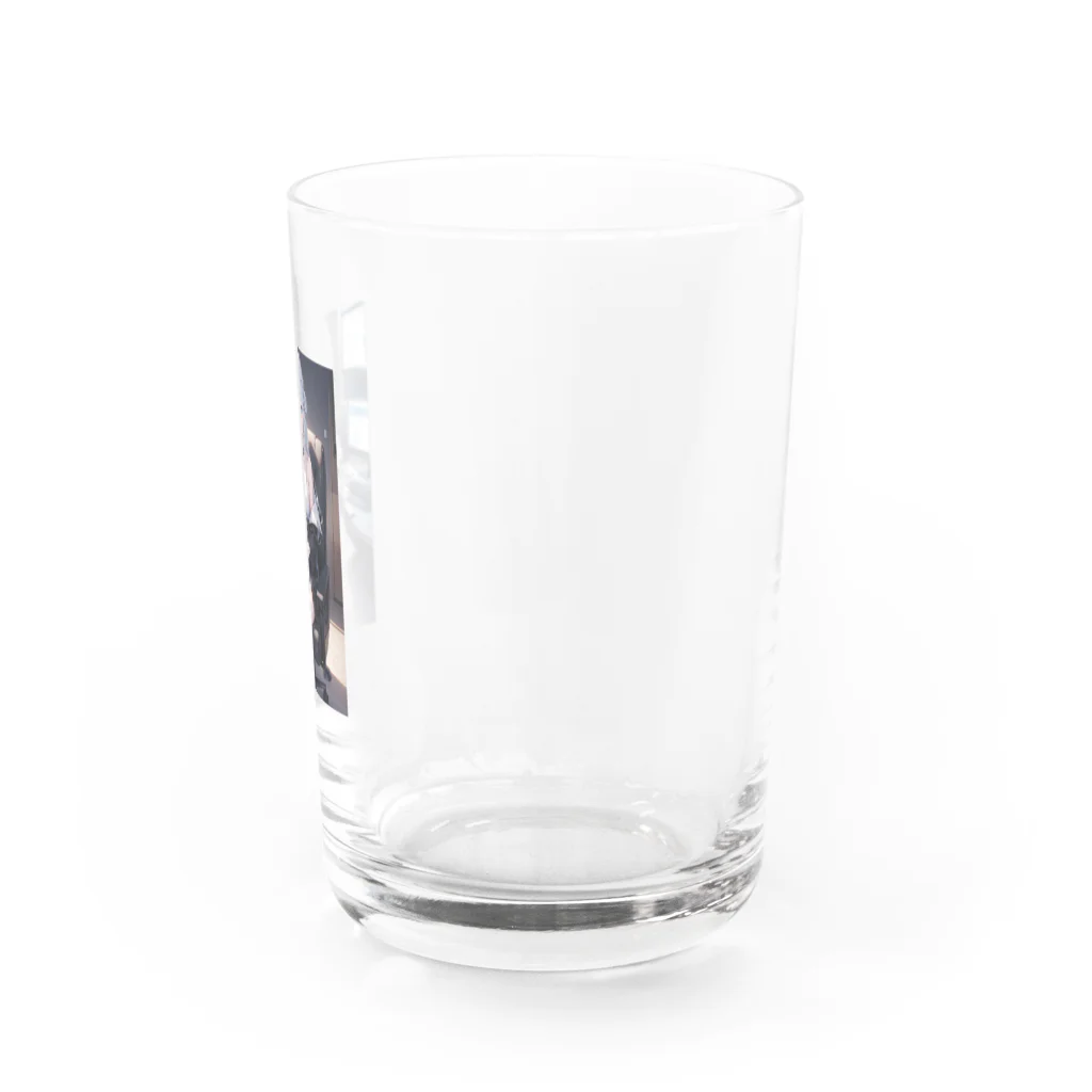 巫女スタぐらむの可愛い上司 Water Glass :right