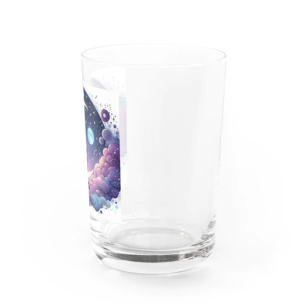パープルルームのこの仕草可愛い Water Glass :right