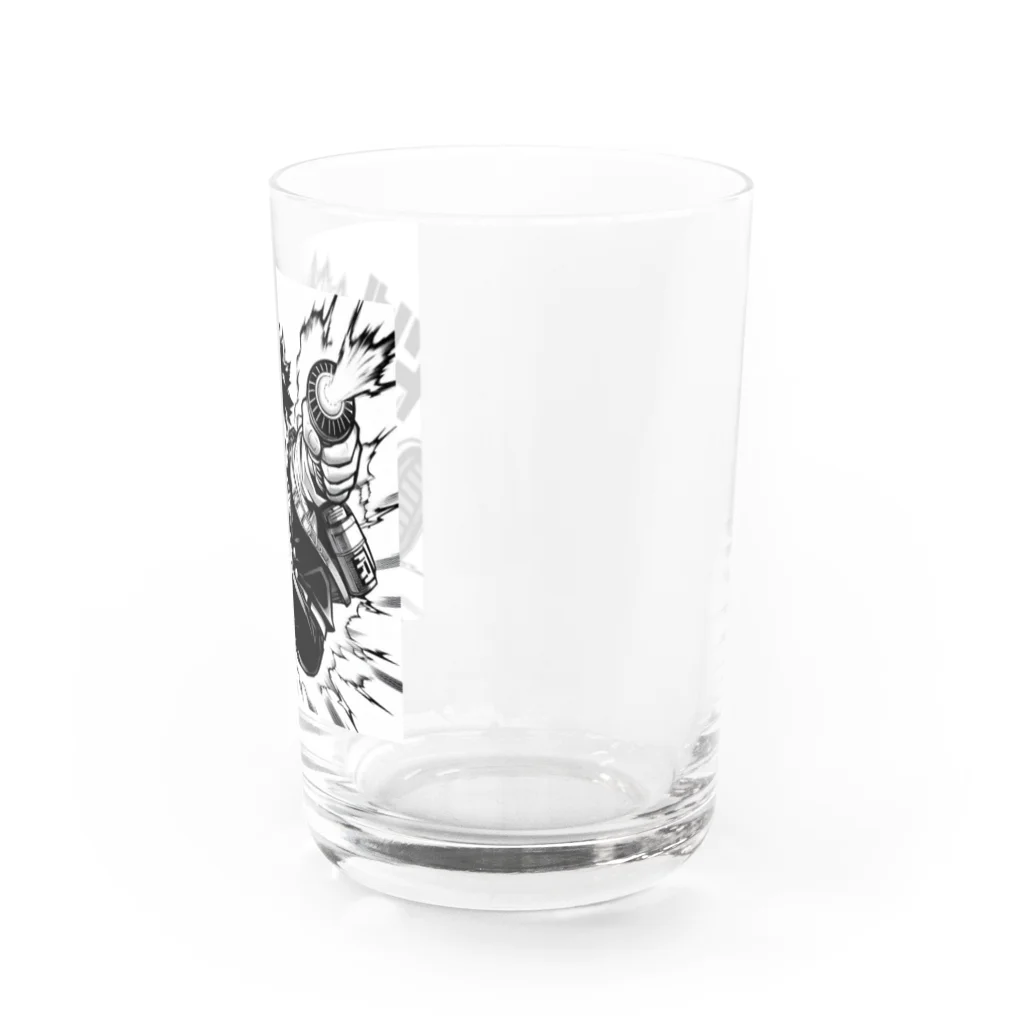 アミュペンのにっこり笑顔の男の子 Water Glass :right