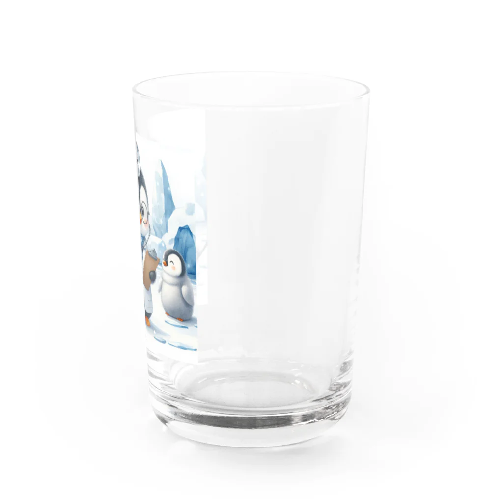 アミュペンのペンギン医者 Water Glass :right