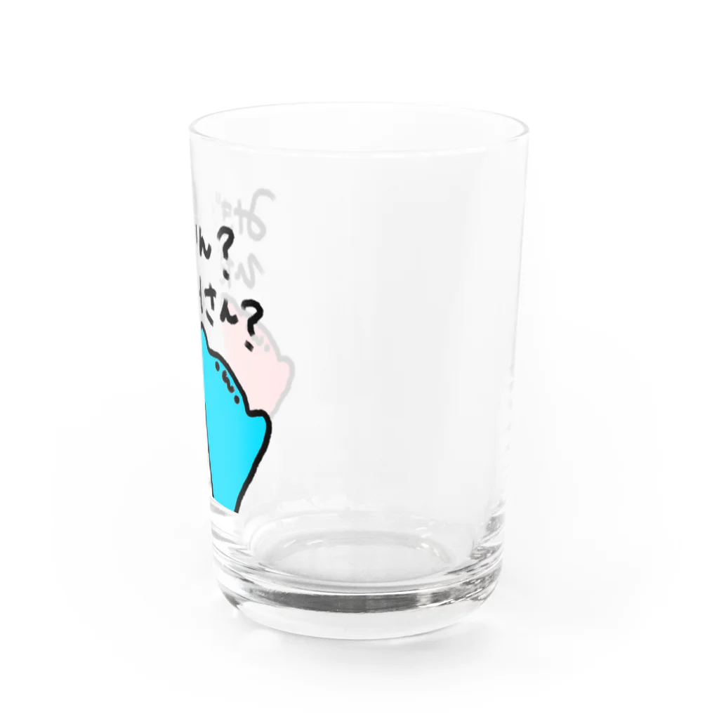 chiyoko_kumamotoのみぎさん？ひだりさん？ Water Glass :right