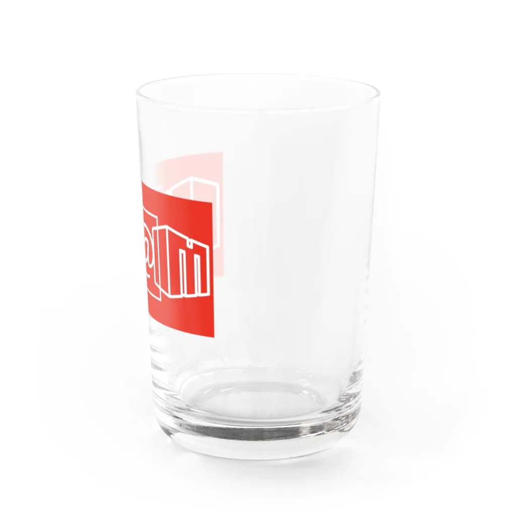 m@mmenのm@mmen ボックスロゴ Water Glass :right