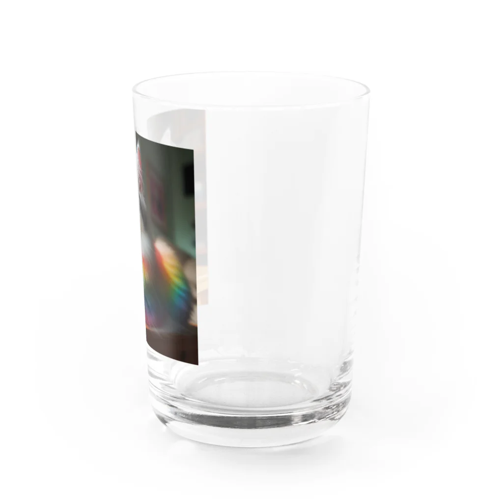 Creation CATの虹色CAT Water Glass :right