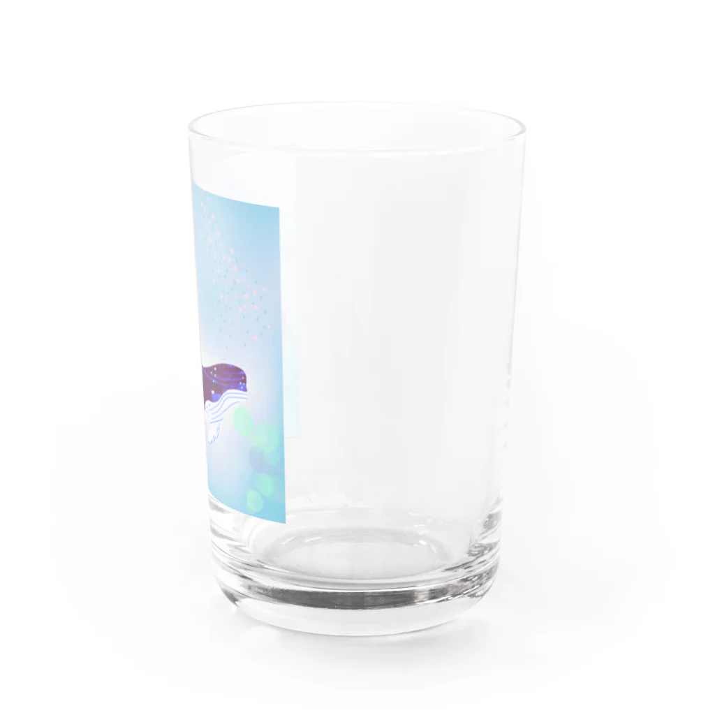 shiguchiitoのくじら Water Glass :right