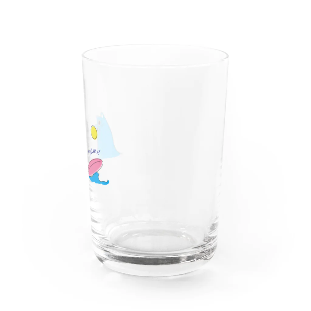 MaruSekaiのNyami！グラス Water Glass :right
