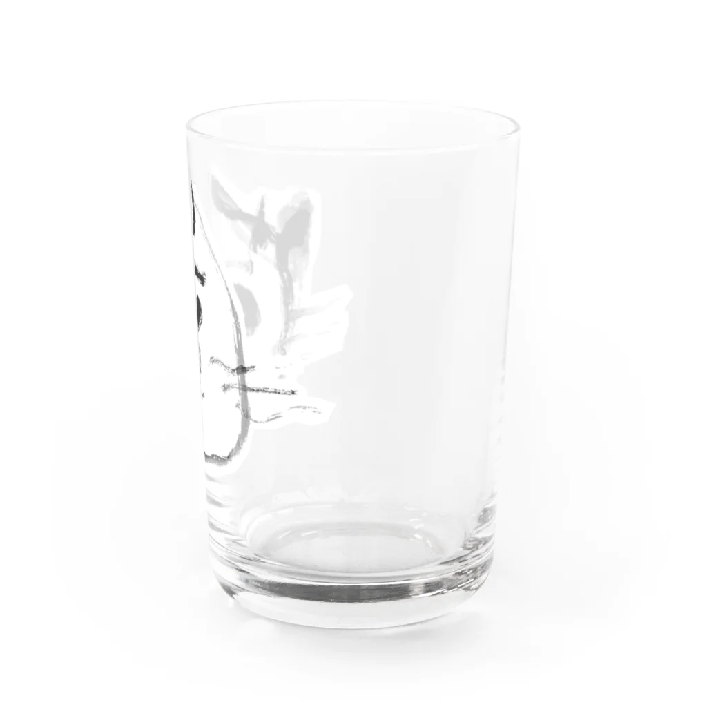 tomorhythmのにやり猫 Water Glass :right